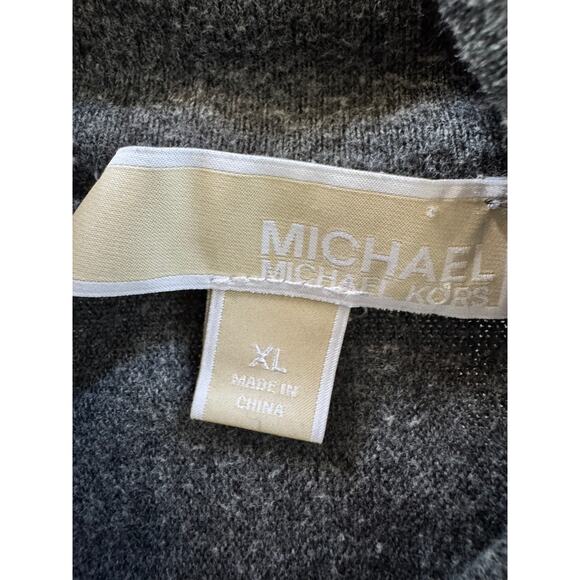 Michael Kors Cowl Neck Sweater – Size XL – Charcoal Gray - Picture 11 of 12